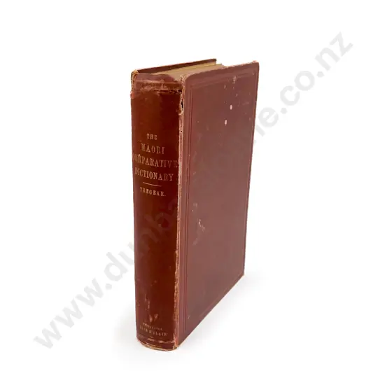 Edward Tregear "Maori-Polynesian Comparative Dictionary"