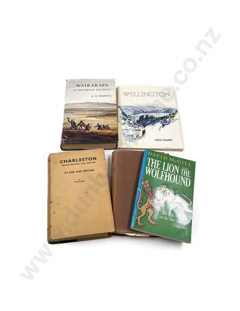 Five Assorted NZ Regional and Other HIstories Image 1++