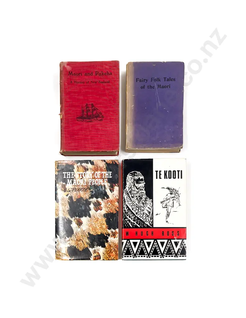 Four Assorted Early NZ Reference Books Image 1++