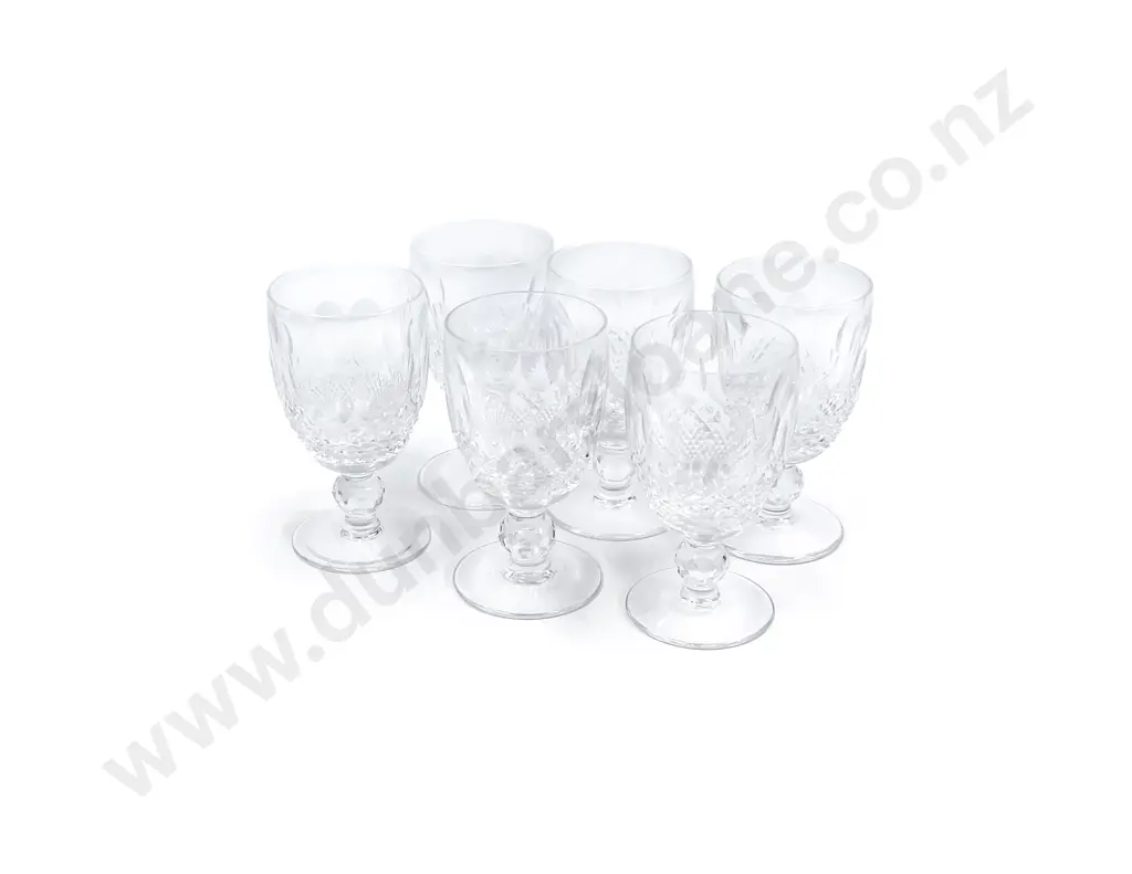 Six Waterford Crystal Goblets Image 1++