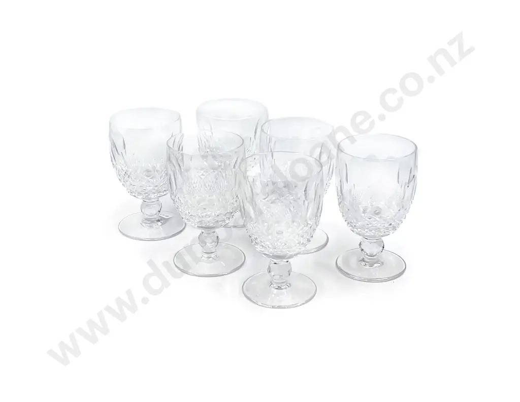 Six Waterford Crystal Goblets Image 1++