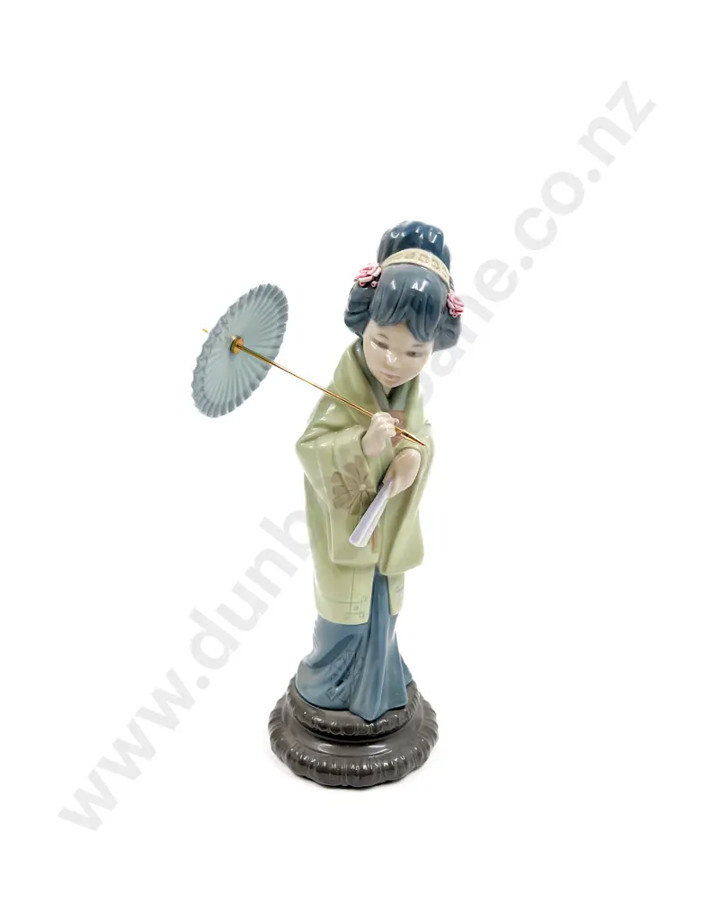 Lladro Figure with Parasol Image 1++