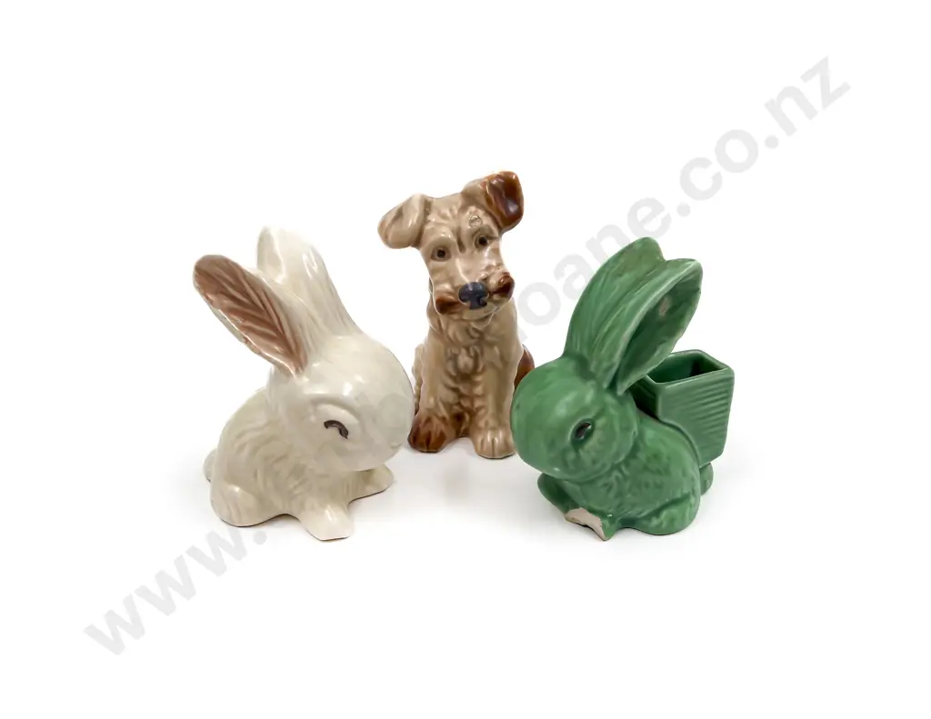 Sylvac Dog & Bunny together with Other Bunny Image 1++