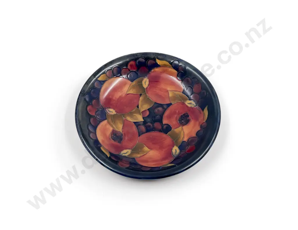 Moorcroft Pomegranate Shallow Plate Image 1++