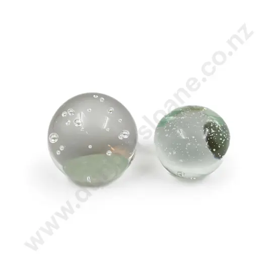 Caithness Paperweight together with Hokitika Glass Paperweight
