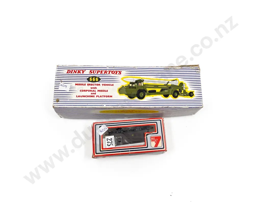 Part Boxed Dinky No.666 Missile Vehicle and Lima Train Wagon Image 1++