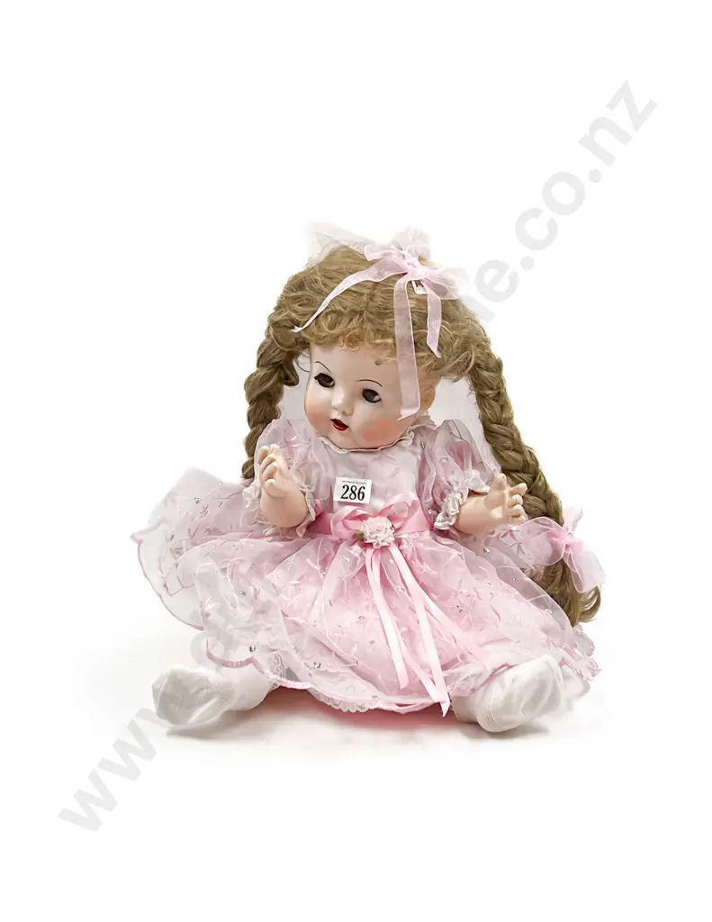 Unmarked Pedigree All Hard Plastic Walkie Talkie Doll Image 1++