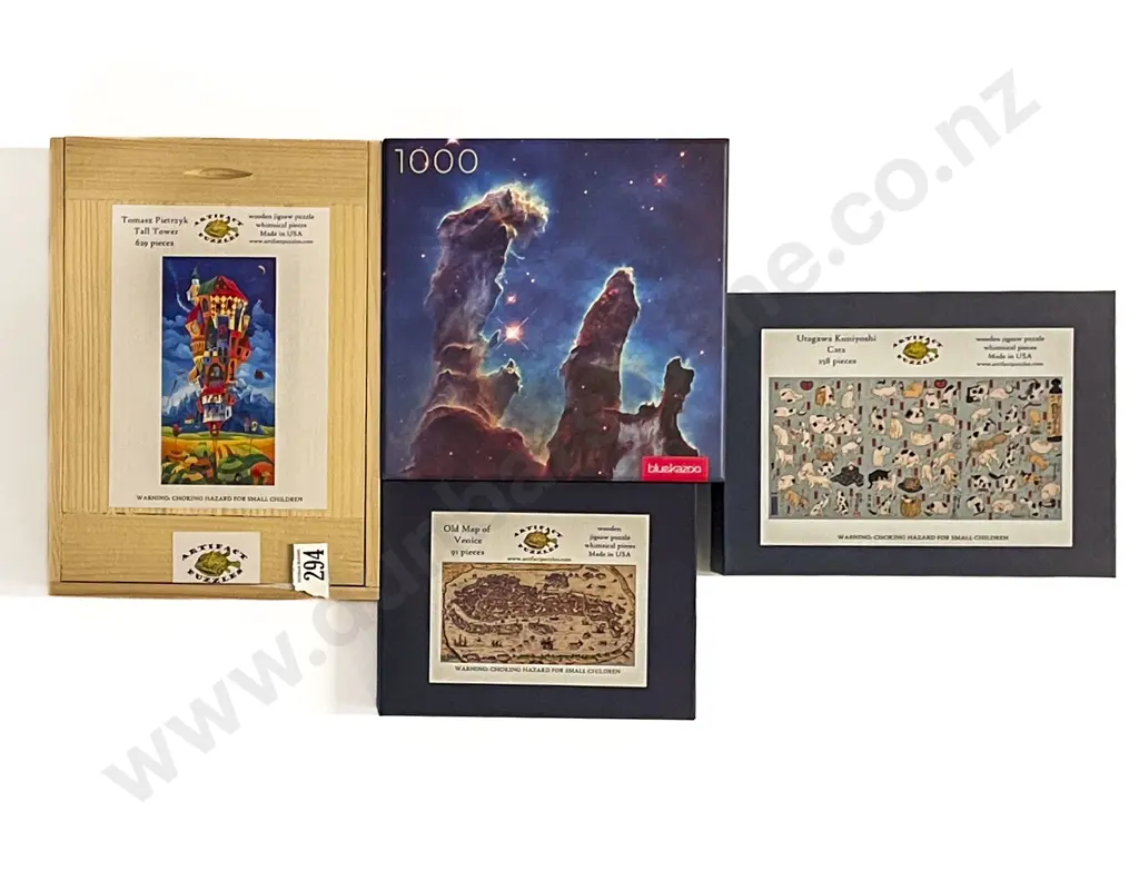 Four Artifact Puzzles & Others Image 1++