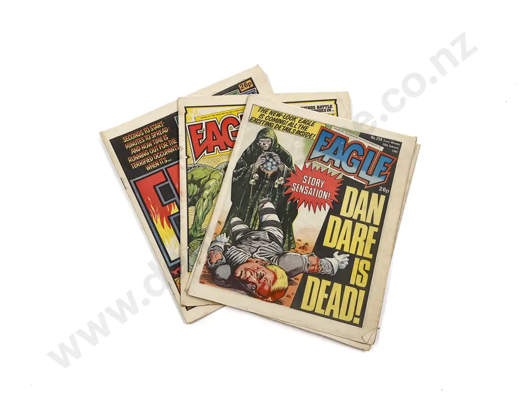 Quantity Circa 1980's Eagle Comics Image 1++