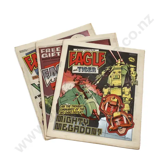 Quantity Circa 1980's Eagle & Tiger Comics