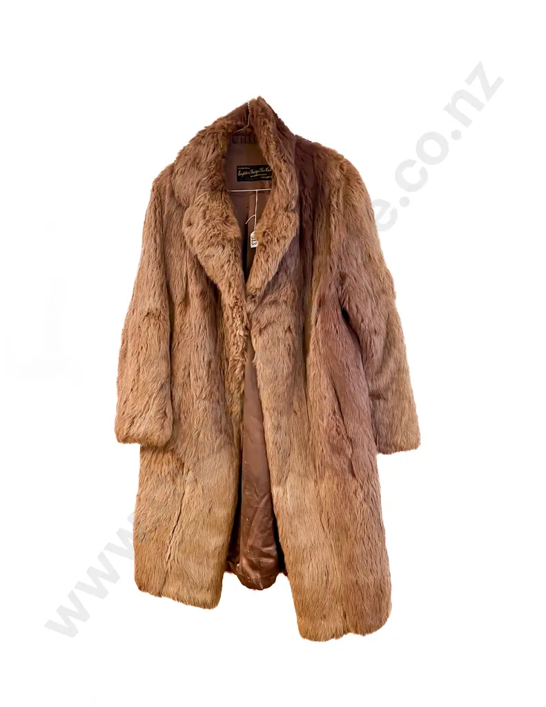 Vintage English Foreign Fur Company Fur Coat - Small Image 1++