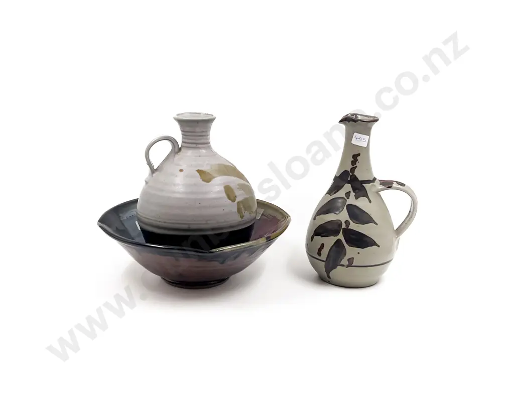 Three Pces of Assorted Pottery Image 1++