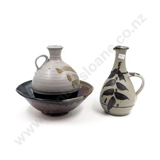 Three Pces of Assorted Pottery