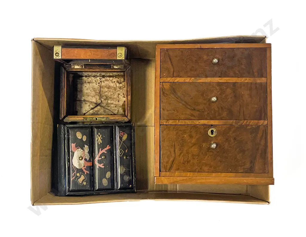 Quantity of Assorted Multi Drawer Jewellery Boxes etc Image 1++