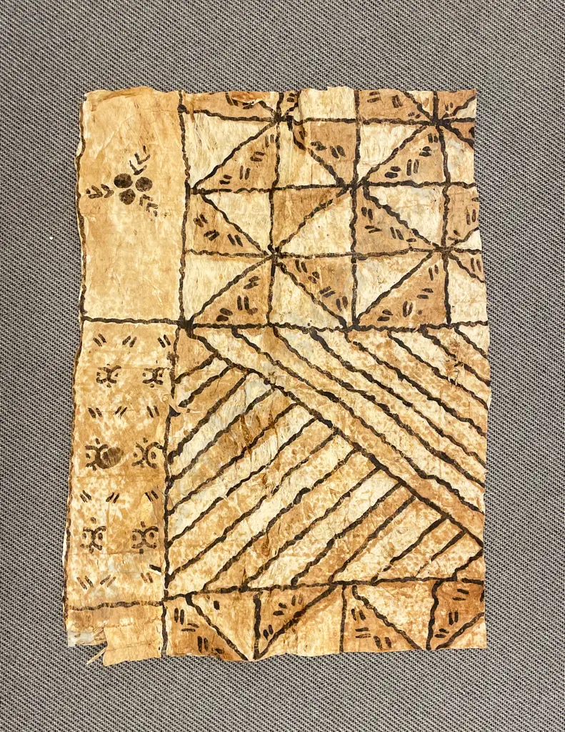 Two Tapa Cloths Image 1++