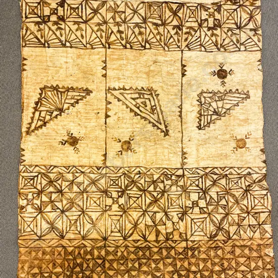 Two Tapa Cloths