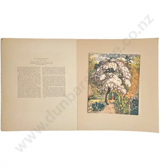 Five Assorted Classical Print Folders