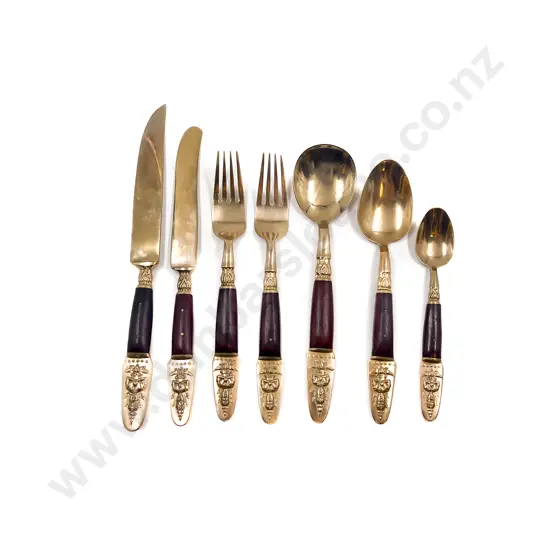 Canteen of Thai Brass Cutlery