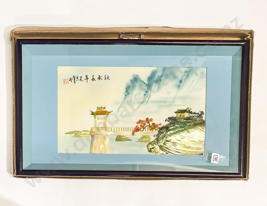 Two 3D Chinese Mixed Media Artworks Image 1++