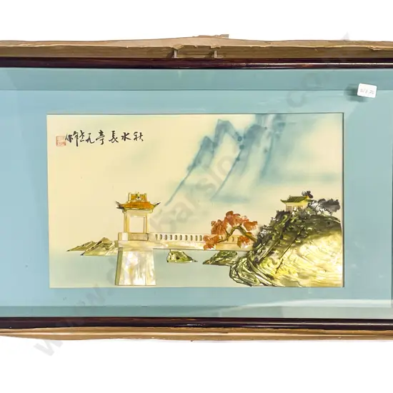 Two 3D Chinese Mixed Media Artworks