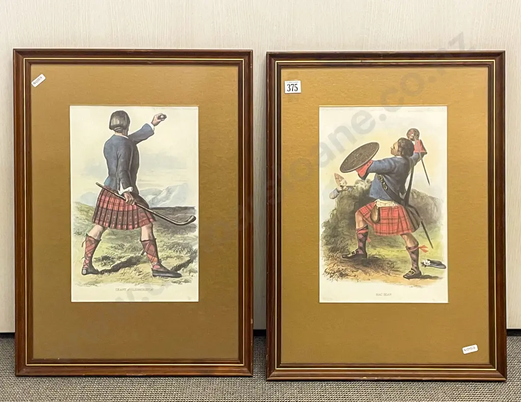 Three Assorted Scottish Historical Figure Prints After McIan Image 1++