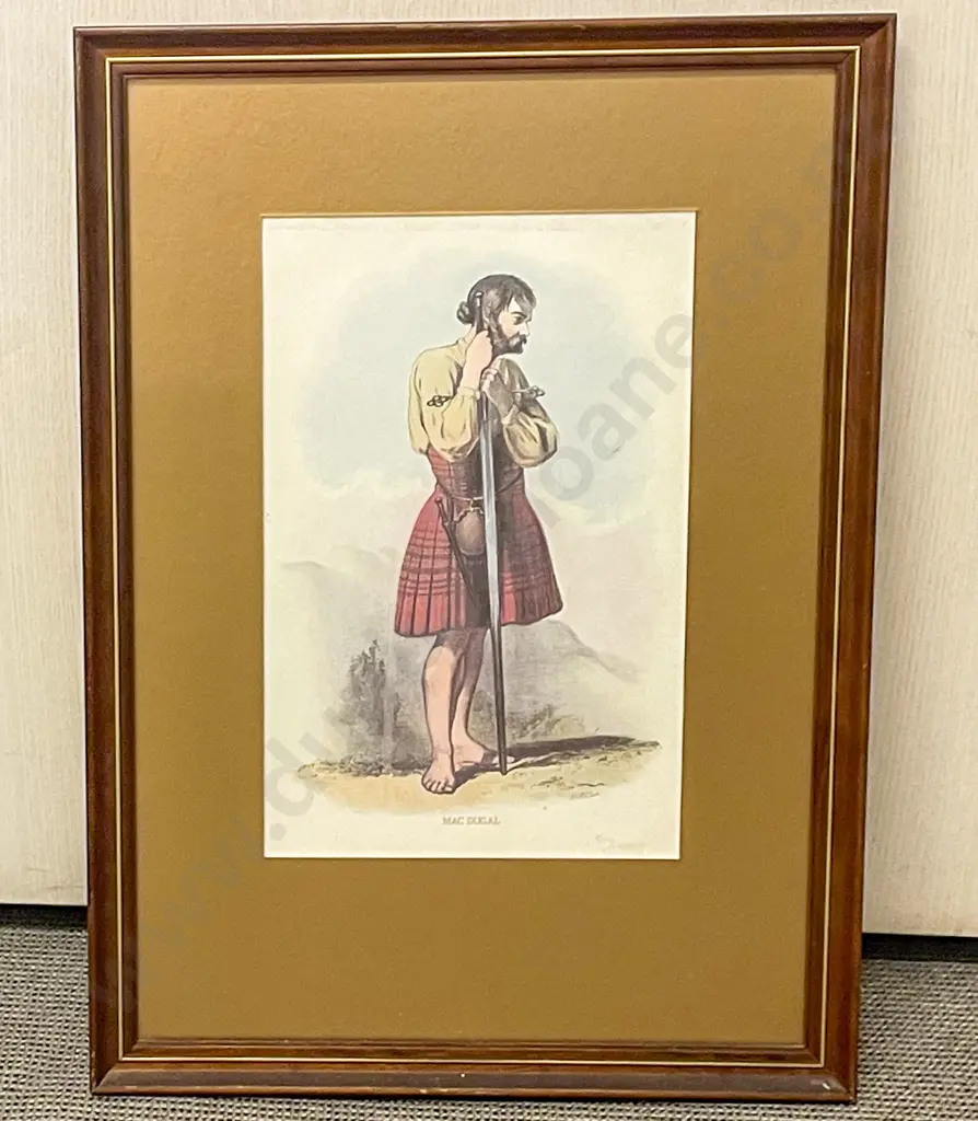 Three Assorted Scottish Historical Figure Prints After McIan Image 1++