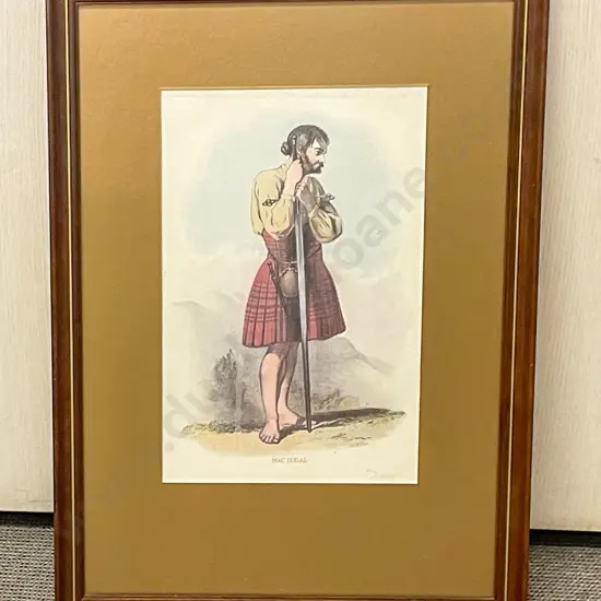 Three Assorted Scottish Historical Figure Prints After McIan