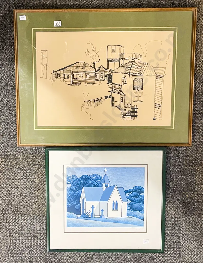Three Assorted Prints and Originals Image 1++