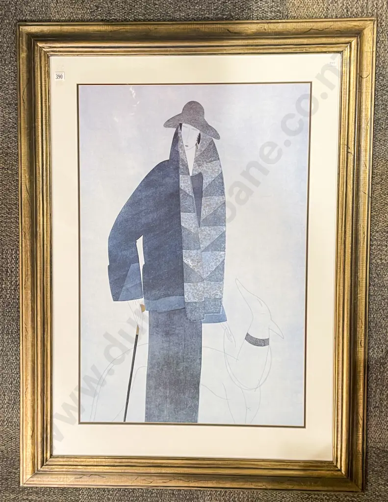 Large Framed Decorative Print "A Walk in the Park" Image 1++