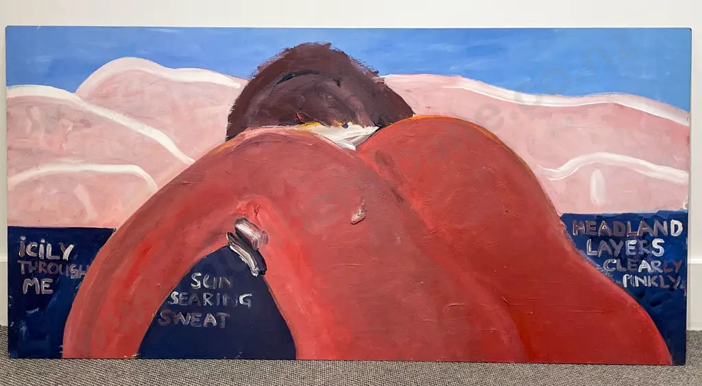Fergus Collinson - " Icily Through Me " Oil on Board Image 1++