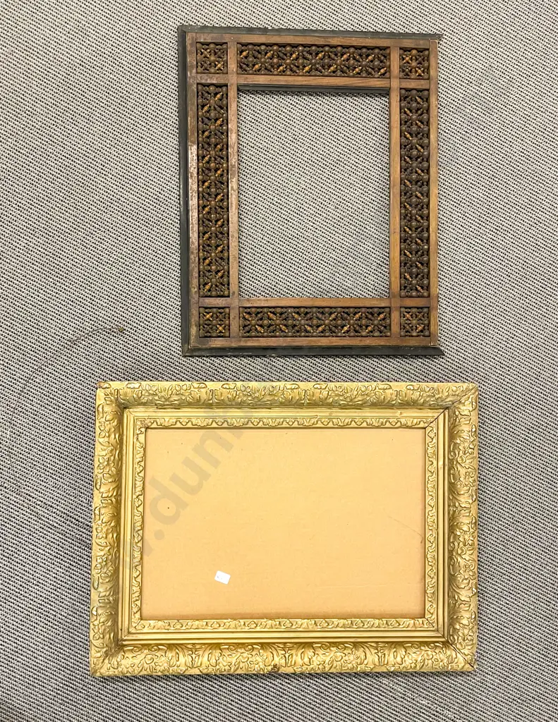 Four Framed Prints and Two Decorative Frames Image 1++
