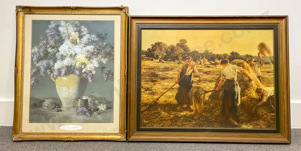 Five Assorted Framed Works Image 1++
