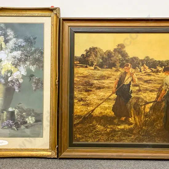 Five Assorted Framed Works