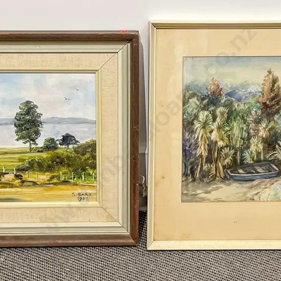 Four Framed Original Art Works