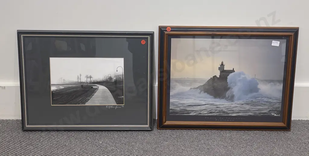 Four Assorted Framed Works Image 1++