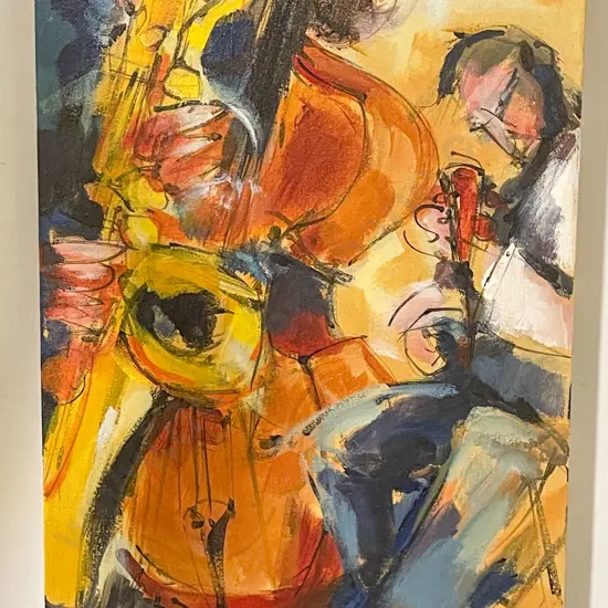 Three Original Oil on Canvas Works by Sue Schaare
