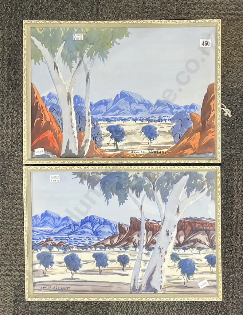 Two Framed Australian Prints Image 1++