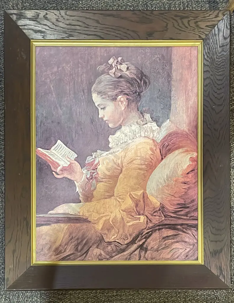 Oak Framed Classical Print Image 1++