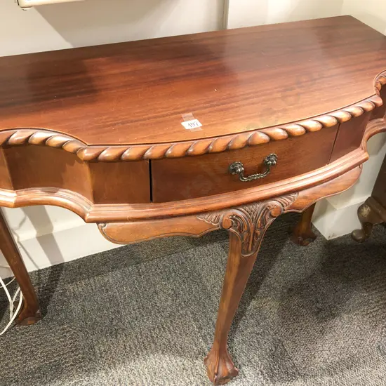 Mahogany Repro Hal Table