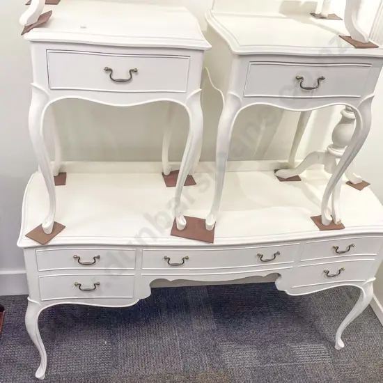 White Four Piece Bedroom Suite