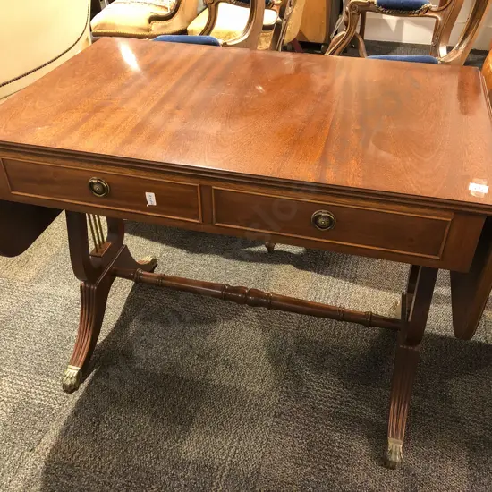 Regency Style Mahogany Sofa table