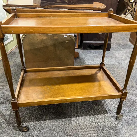 Two Tier Tea Trolley