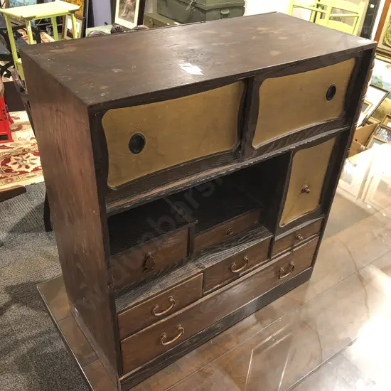 Small Japanese Multidrawer Cabinet