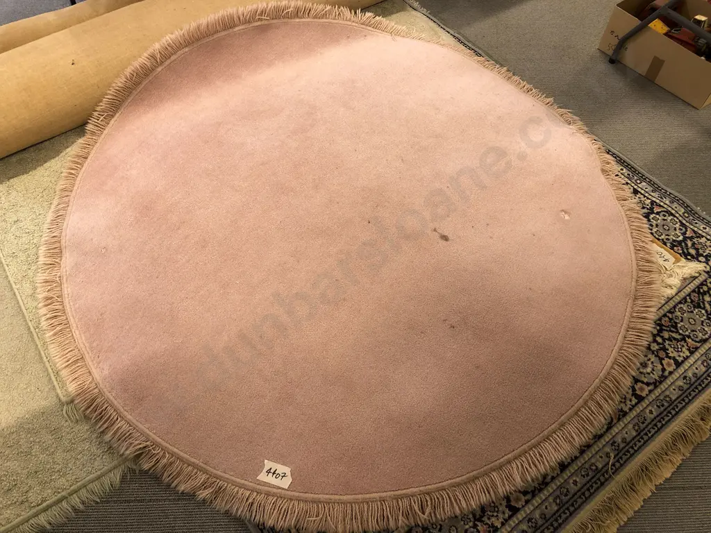 Pair of Circular Floor Rugs Image 1++
