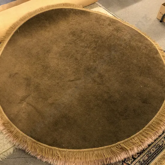 Pair of Circular Floor Rugs