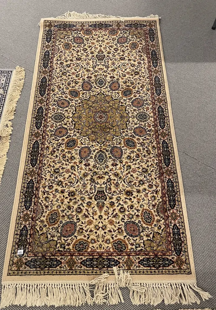 Floral Floor Rug Image 1++
