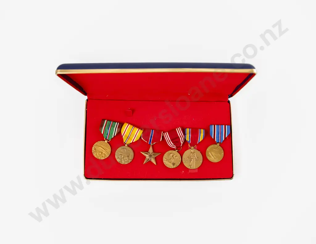 US Six Service Medals Image 1++