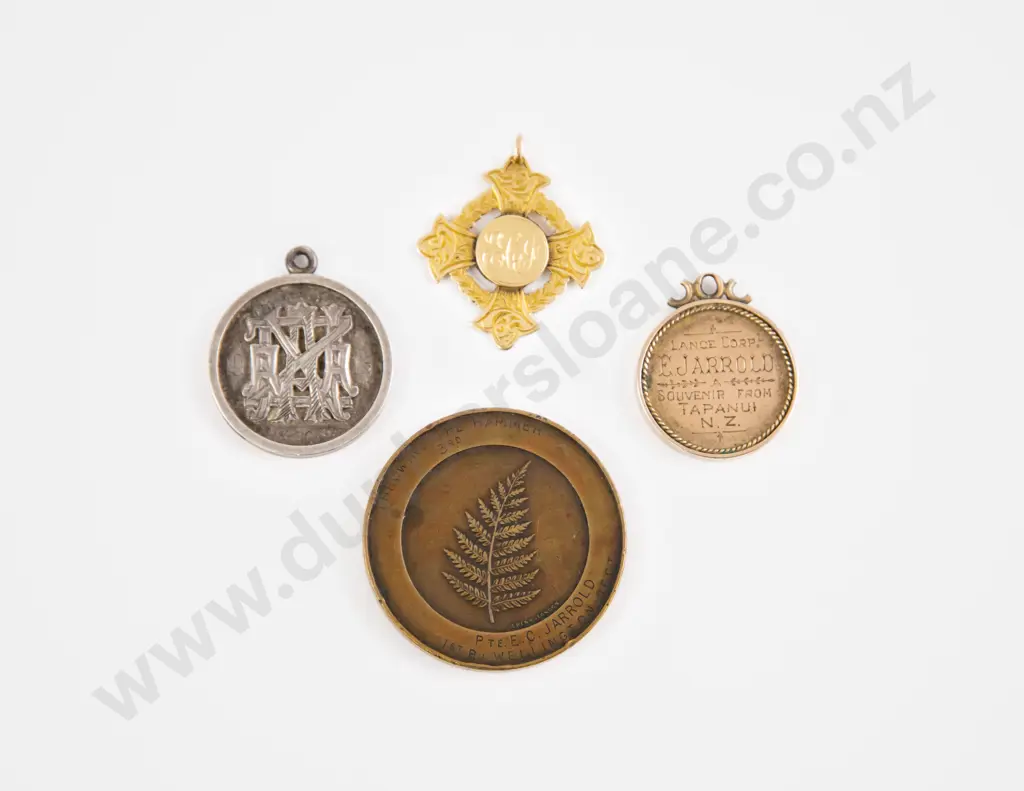 NZ British Expeditionary Force Bronze Medallion Image 1++