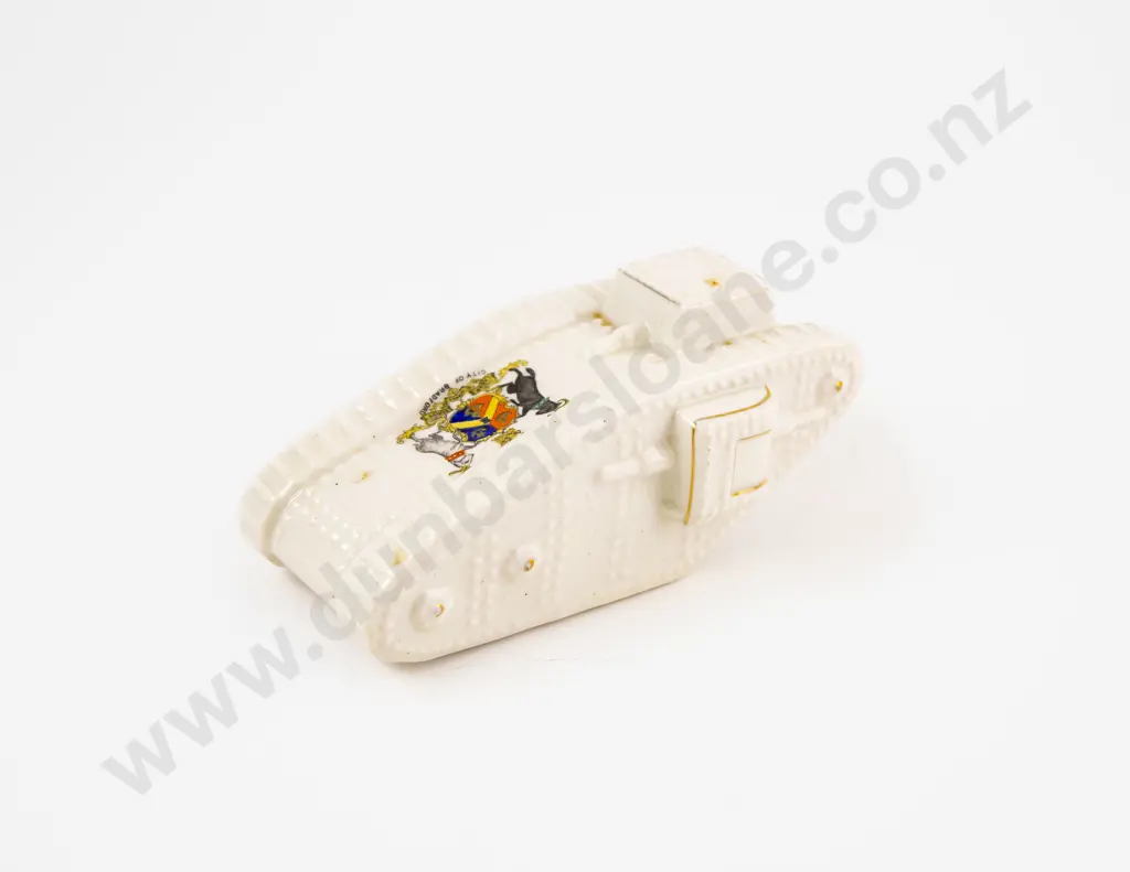 Crested Ware Large WWI Model Tank Image 1++