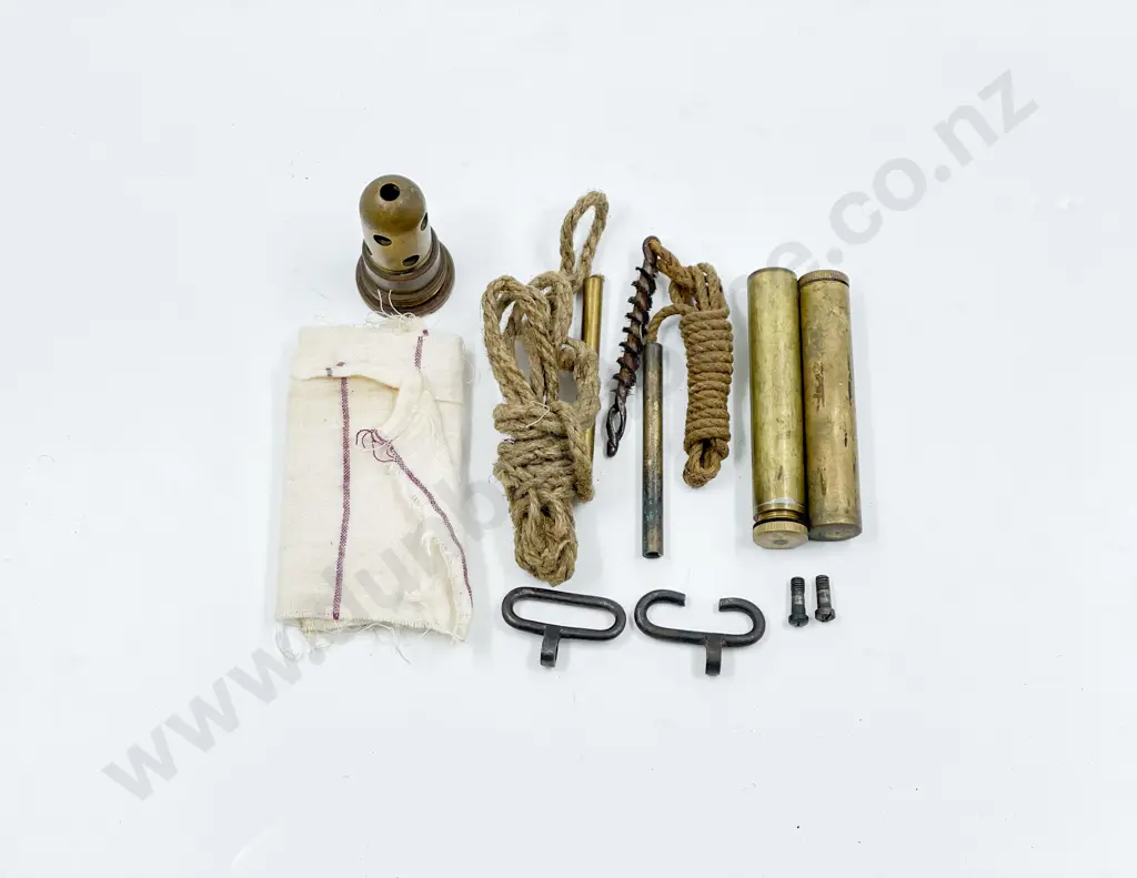 WWII Military Issue Rifle Cleaning and Loading Gear Image 1++